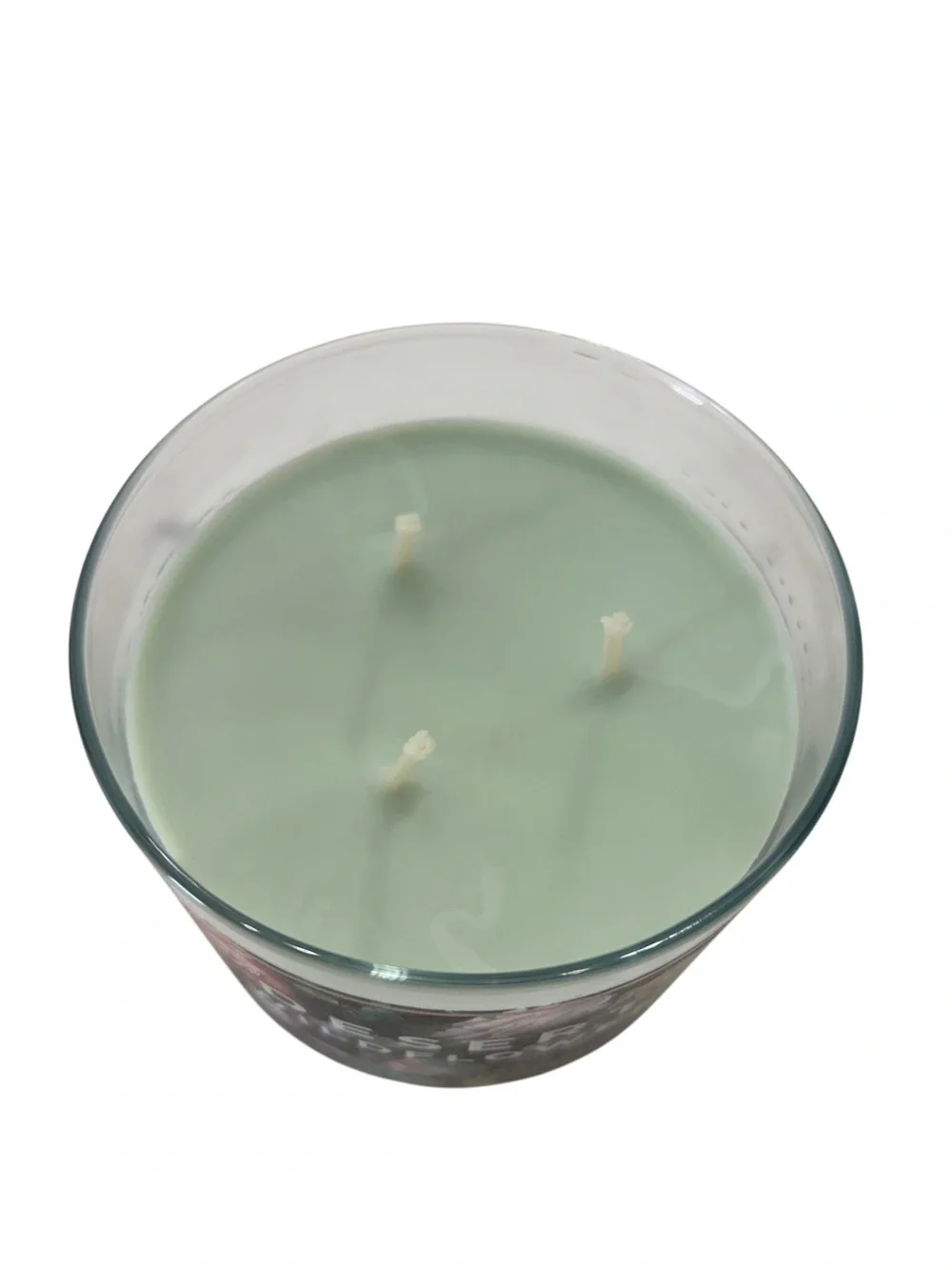 Bath & Body Works Desert Wildflower 3-Wick Candle Discontinued Rose Gold Lid